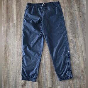 Vintage Nike Men's Navy Blue Sweatpant Windbreaker Size XL
